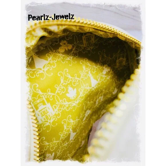 Loungefly Disney Princess & Frog Tiana Kiss Scene Backpack BoxLunch NWT - Picture 4 of 4